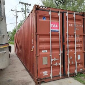used 40ft high cube shipping container